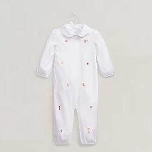 NWT Ralph Lauren Spring Embroidered Coverall